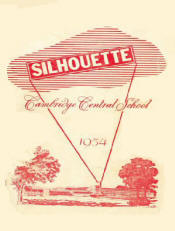 1954 yearbook cover