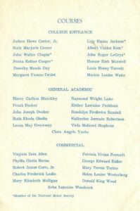 Commencement Program